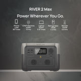 EcoFlow RIVER 2 MAX Solar Generator