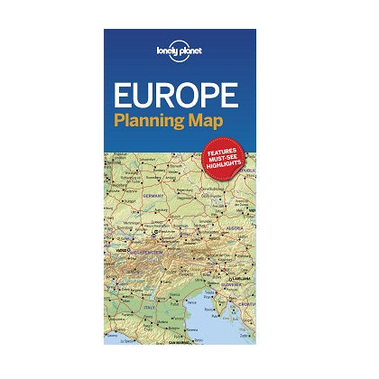Lonely Planet Europe Planning Map is a compact, easy-fold map with a handy slip case. Includes must-see highlights, travel tips and transport planner across Europe.