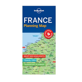 Lonely Planet France Planning Map is a compact, easy-fold map with a handy slip case. Includes must-see highlights, travel tips and transport planner for your journey across France.