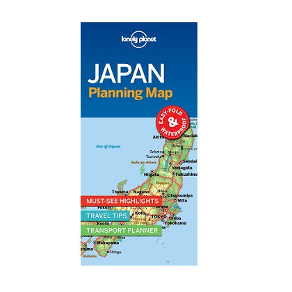 Lonely Planet Japan Planning Map is a compact, easy-fold map with a handy slip case. Includes must-see highlights, travel tips and transport planner for your journey across Japan.